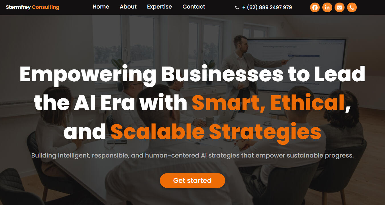 Stermfrey Consulting — Smart Business Web Design ↗